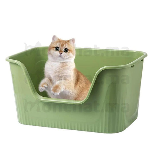 Bac à litière pour chat avec pelle 50x37x20cm