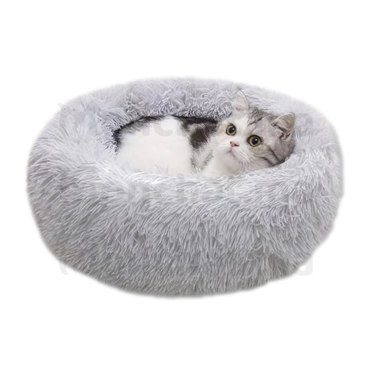Panier Coussin Lit Rond pour Chat et Petit Chien